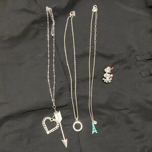 Fashion Necklace and Broach Set